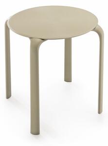 INFINITI - Plastový stolek DROP kulatý