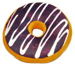 Dekorační polštářek Donut s polevou