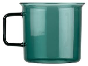 Muurla Hrnek Glass 0,35l, modrozelený