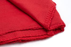 Fleecová deka červená Rozměr: 150 x 200 cm
