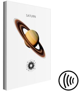 Obraz Dynamický Saturn - kosmický vládce prstenců se sluneční soustavou