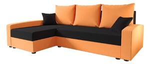 Praktická sedací souprava CATALINA - oranžová / černá