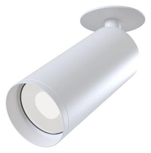 Maytoni Moderní zápustné stropní svítidlo FOCUS, d. 13 cm, 1xGU10 Barva: Bílá