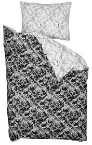 Bavlněné povlečení Zuzana černobílá Rozměr povlečení: 70 x 90 cm | 140 x 200 cm