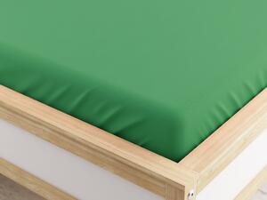 Jersey prostěradlo MICRO zelené 180 x 200 cm