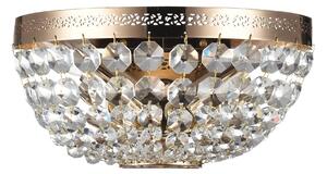 Maytoni Nástěnné křišťálové svítidlo OTTILIA, 2xE14, š. 25 cm