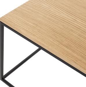 Noo.ma Dubový konferenční stolek Kafibor 100 x 50 cm