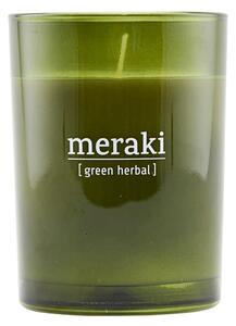 Sójová vonná svíčka Meraki Green Herbal