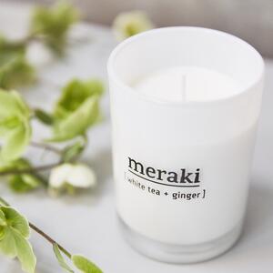 Sójová vonná svíčka Meraki White Tea & Ginger