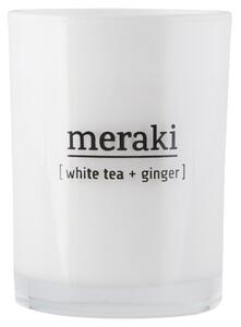 Sójová vonná svíčka Meraki White Tea & Ginger