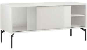 Noo.ma Bílý TV stolek Met 116 x 42 cm