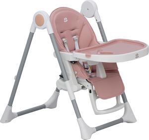 Jídelní židlička Scarlett Rosa - růžová