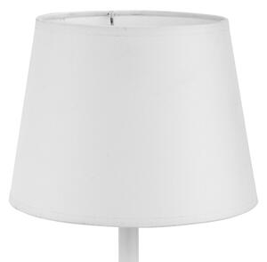 TK LIGHTING Stolní lampa - MAJA 2935, Ø 20 cm, 230V/15W/1xE27, bílá