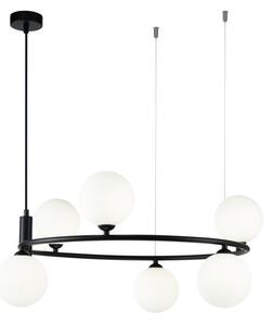 Maytoni Závěsné svítidlo RING, 6xG9, Ø 58 cm Barva: Černá