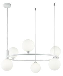 Maytoni Závěsné svítidlo RING, 6xG9, Ø 58 cm Barva: Bílá