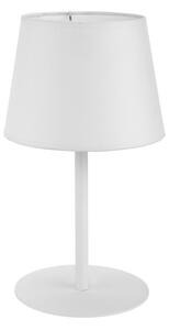 TK LIGHTING Stolní lampa - MAJA 2935, Ø 20 cm, 230V/15W/1xE27, bílá