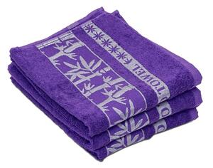 Bambusový ručník BAMBOO fialový