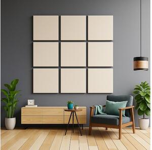 Akustický panel SILENCE 58x58 cm krémová