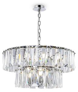 Maytoni Závěsné svítidlo PUNTES, 12xE14, Ø 68 cm Barva: Chrom
