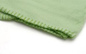 Fleecová deka světle zelená 150x200 cm