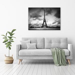 Moderní obraz canvas na rámu Eiffelova věž Paříž pl-oc-100x70-f-76327213