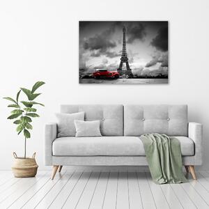 Moderní obraz canvas na rámu Eiffelova věž Paříž pl-oc-100x70-f-76327230
