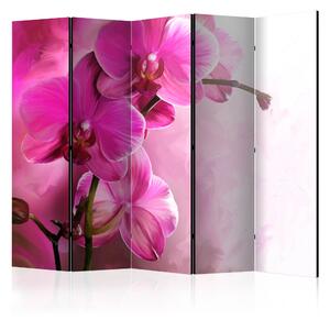 Artgeist Paraván - Pink Orchid II [Room Dividers] Velikosti (šířkaxvýška): 225x172