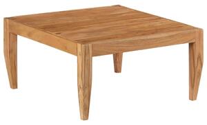 Konferenční stolek masivní akáciové dřevo 80 x 80 x 41 cm hnědý