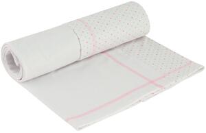 ESITO Letní dětská deka dvojitá bavlna Hvězdička - růžová / 75 x 100 cm