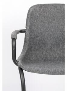 ZUIVER THIRSTY ARMCHAIR židle tmavě šedá