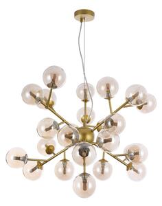Maytoni Závěsné svítidlo DALLAS, 24xG9, v. 146,5 cm Barva: Zlatá