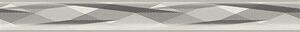 Vliesové bordury IMPOL 38891-1, rozměr 5 m x 5,5 cm, vlnovky šedo-bílé, A.S. Création