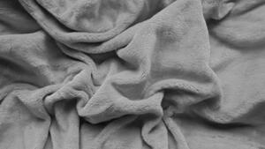 Top textil Prostěradlo mikroplyš - svetlé šedá 90x200 cm