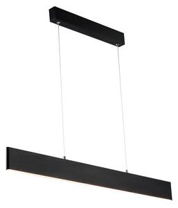 Maytoni Závěsné LED svítidlo STEP, 23W, d. 91 cm, CRI80, 3000K Barva: Černá