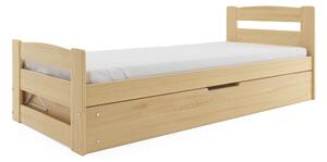 BMS Group Dětská postel s úložným prostorem ERNIE 200x90 Barva postele: Borovice