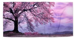 Sablio Ručník Růžový strom - 70x140 cm