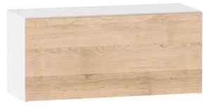 Závěsná kuchyňská skříňka ADAMA - šířka 80 cm, buk artisan / bílá