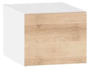 Kuchyňská závěsná skříňka ADAMA - šířka 45 cm, buk artisan / bílá
