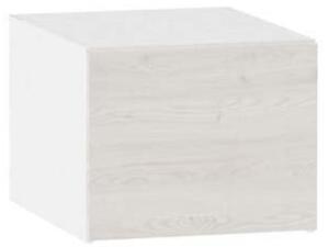 Kuchyňská závěsná skříňka ADAMA - šířka 45 cm, modřín sibu / bílá