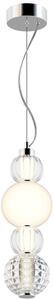 Maytoni Závěsné LED svítidlo COLLAR, 17W, Ø 14,7 cm, CRI80 Barva: Chrom