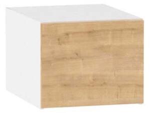 Kuchyňská závěsná skříňka ADAMA - šířka 45 cm, modrý dub / bílá