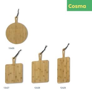 KELA Prkénko Cosma bambus světle hnědá 33,0x21,0x1,5cm KL-12427