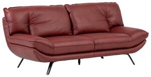 2,5SEDÁK, bordeaux, pravá kůže Celina Home - Pohovky