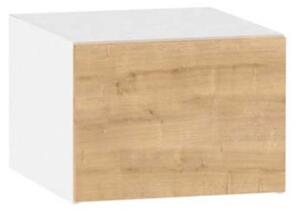 Kuchyňská závěsná skříňka ADAMA - šířka 50 cm, modrý dub / bílá