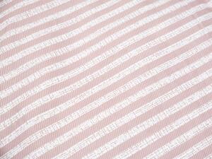 Bavlněné povlečení VIENTE růžové + povlak na polštářek 40 x 50 cm zdarma