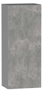Policová kuchyňská skříňka ADAMA - šířka 45 cm, beton světlý atelier / šedá