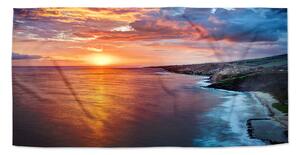 Sablio Ručník Západ slunce nad mořem - 70x140 cm