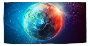 Sablio Ručník Země ve vesmíru - 30x50 cm