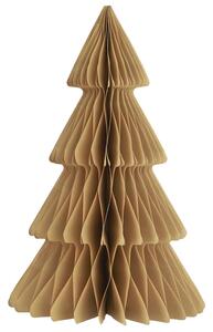 Ib Laursen Dekorativní stromek Folded Paper Brown - 34 cm IBL232