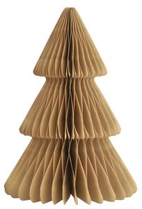 Ib Laursen Dekorativní stromek Folded Paper Brown - 25 cm IBL236